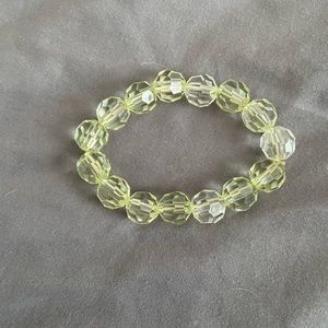 Green chunky bracelet